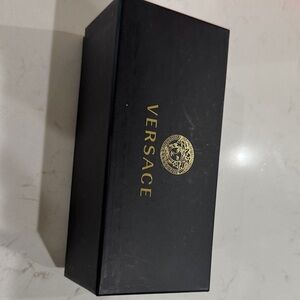 Versace Black and Gold Sunglasses